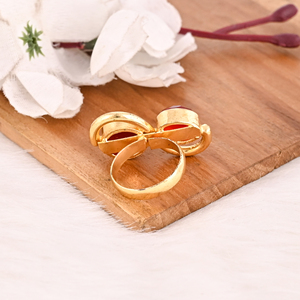 Elegante Anillo de Calcedonia Hidro Ruby y Fucsia, Joyería Hecha a Mano con Estilo para Mujer - Product Image 5