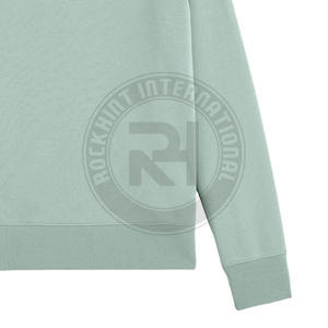 Sudaderas de Cuello Redondo al por Mayor de Fábrica, de Alta Calidad, con Logotipo Personalizado, de Algodón Pesado, Lisas, de Verano, 100% Algodón, con Hombros Caídos, sin Estampado - Product Image 6