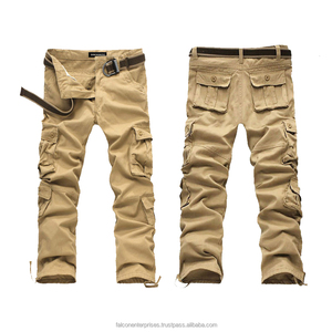 Pantalons pour hommes délavés Cargo Outdoor Sportswear Trousers Casual Cotton Tactical Pants Men Cargo Pants Multiple Pockets - Product Image 2
