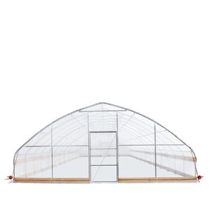 Invernadero de una sola capa de 50' x 25' para cultivo con película EVA transparente de 6 mil y lados enrollables con manivela - Product Image 2