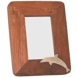 Cadre photo en bois de forme arrondie, tendance et design, avec finition blanche en poudre, pour la décoration de bureau et de table d'appoint. - Product Image 4