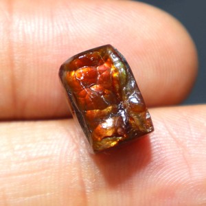 Cabochon en Agate de Feu Mexicaine Naturelle Druzy, Pierre d'Agate de Feu Naturelle, Cristal de Guérison, Agate de Feu pour la Fabrication de Bijoux - Product Image 2