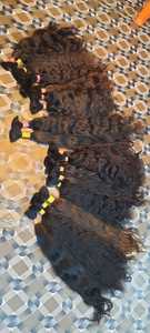 Extensiones de Cabello Liso de Alta Demanda, Cabello Humano Remy, Suave y Sedoso, Duradero, Disponible para Uso en Salón y Estilismo, en Venta - Product Image 6