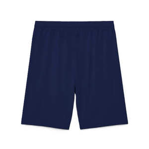 Shorts Homme Bleu Marine à Séchage Rapide, Taille Mi-Haute, Élastique, Couleur Unie, Sport Décontracté, 100% Polyester, avec Logo Imprimé sur le Bas du Bas du Pantalon - Product Image 2