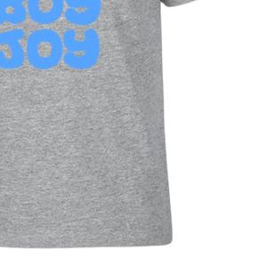 เสื้อยืดแขนสั้นสีเทาสำหรับวัยรุ่น เสื้อยืดคอกลมลำลองสำหรับสวมใส่ทุกวัน ชุดนักเรียน สตรีทแวร์ กีฬา ไลฟ์สไตล์ เสื้อผ้าที่สวมใส่สบาย - Product Image 6