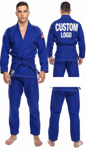 Vente en gros de kimonos légers en coton 100% pour le Jiu-Jitsu brésilien, uniformes confortables pour le MMA, le judo et le karaté, meilleur prix - Product Image 3