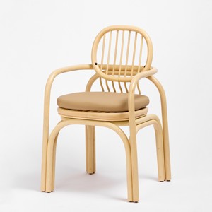 Sustainable <b>cane</b> wood <b>chairs</b> best quality rattan <b>chair</b> modern seating dining living room furniture - Product Image 4