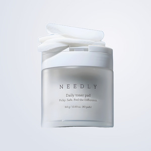 แผ่นโทนเนอร์บำรุงผิวหน้าสูตรเกาหลี NEEDLY Korean Daily Toner Pad 310 กรัม 80 แผ่น ผลิตในเกาหลี ด้วยน้ำมันมะกอกขาว เหมาะสำหรับทุกสภาพผิว - Product Image 2