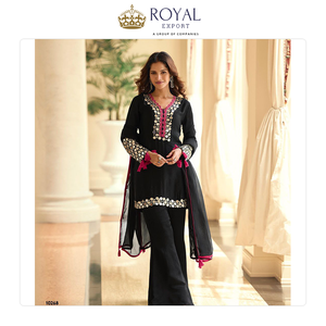 Ropa de Estilo Tradicional Clásico en Alta Demanda, la Mejor Colección de Ropa Casual, Traje Pakistaní de Seda Simar Premium en Venta - Product Image 6