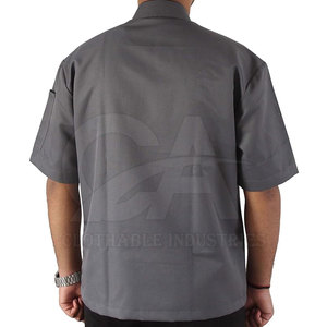 OEM Custom Chef Jacket Manufacturer Supplier Chef <b>Uniform</b> Jacket Best Stylish Chef Jacket for Fine Dining <b>Restaurant</b> Staff - Product Image 4