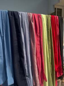 Luxury Woven <b>Scarf</b> Fabric Cotton Polyester Viscose Blend Designer Neckwear Textile Private Label OEM ODM Custom Fabric - Product Image 6