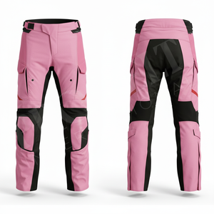 Pantalon de moto pour homme, dernier style, imperméable, respirant, avec protections et genouillères, pour la course en extérieur - Product Image 5