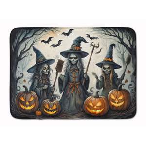 Witches Spooky Halloween Memory Foam Alfombra de cocina Lavable a máquina Anti-Fatiga Alfombra de baño Cojín cómodo Alfombra de cocina - Product Image 1