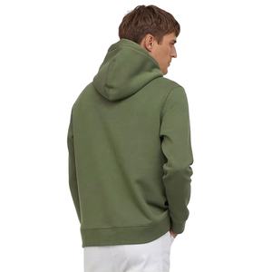 Pull-over chaud d'hiver pour hommes, sweat-shirt à capuche personnalisé 100% coton avec col rond et capuche doublée vierge - Product Image 3