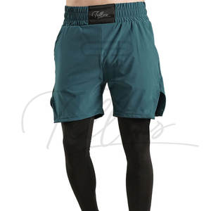 กางเกงขาสั้นเอวาราห์สำหรับผู้ชายกางเกงขาสั้นระบายอากาศได้ดีสีพื้นออกแบบได้ตามต้องการ - Product Image 2