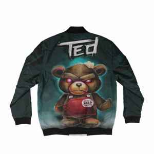 2025 Latest Custom Made Stand Collar Bomber Jacket High Quality Winter Wear Lightweight Dyed with Any Pattern <b>Design</b> - Product Image 4