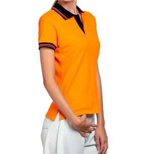 T-shirt pour femme personnalisé très populaire - T-shirt décontracté à manches courtes en tricot de haute qualité, couleur unie - Product Image 4