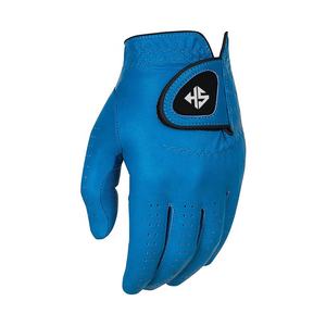 Gants de golf en cuir noir pour hommes, fabrication professionnelle de haute qualité, personnalisés - Product Image 3