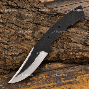 Cuchillo de Caza y Camping de Hoja Fija de Acero 1095 Forjado a Mano, Grado Industrial, Punta Caída, 0.5mm de Grosor, Venta Directa de Fábrica al Por Mayor - Product Image 6