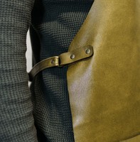 Tablier unisexe en cuir et toile sans manches, cape de coiffure, couleurs et logo personnalisables, imperméable, respirant, séchage rapide