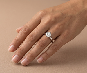 1.20 Carat Cut Moissanite Vintage Classic Solitaire Engagement <b>Ring</b> Claw Setting Solid 14K <b>White</b> <b>Gold</b> <b>for</b> Women-Anniversary Gift - Product Image 2