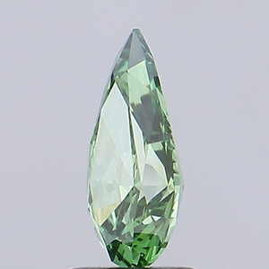 เพชรสีเขียวสดใส 1.00 กะรัต รูปทรงลูกแพร์ VS1 พลอยสีเขียวธรรมชาติ ความเจิดจรัสสูง พร้อมความโดดเด่นระดับนักสะสมชั้นสูง - Product Image 4