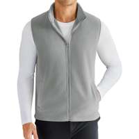 Venta Directa de Fábrica OEM: Chaleco Polar Transpirable para Hombre, Ligero, Sin Mangas, con Cierre, Ropa Casual para Exteriores