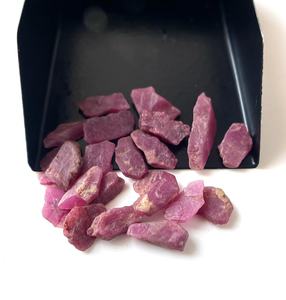 Natural Ruby Rough Gemstone Red Corundum <b>Crystal</b> <b>Raw</b> July Birthstone Untreated Stone Jewelry Making Wholesale Bulk Supply - Product Image 5