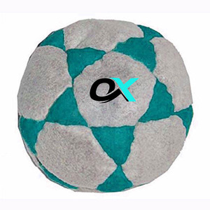 Ballon Hacky Sack en matériau durable Oxva Industries, design artisanal, pour le développement des compétences - Product Image 2