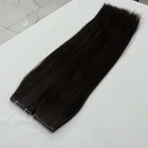 Tendencia de moda: Cabello liso eslavo con trama Volume Genius, puntas súper voluminosas, cabello 100% humano al por mayor con cutícula alineada - Product Image 2