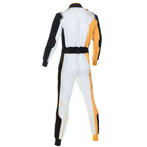 Combinaison de course automobile professionnelle pour pilotes, respirante, légère, en polyester/nylon, personnalisable, idéale pour le karting et les courses sur circuit - Product Image 6