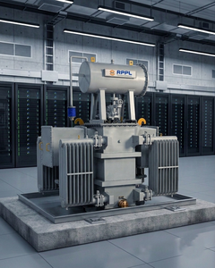 Transformador de Distribución Trifásico ONAN de Alta Tensión Refrigerado por Aceite con Bobinado de Cobre Sumergido en Aceite OLTC, 50Hz, 22kV a 415V - Product Image 2