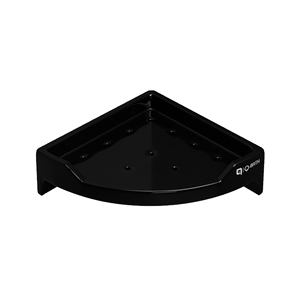 Support d'angle de 12 pouces avec étagères réglables en hauteur, organisateur de salle de bain pour les flacons de soins de la peau de grande taille et les articles de toilette volumineux - Product Image 1