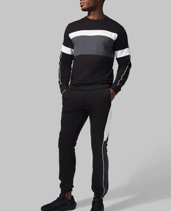 Trajes de logotipo reflectante personalizados de alta calidad, chándal para correr, chándales de algodón transpirable para hombres y mujeres - Product Image 3