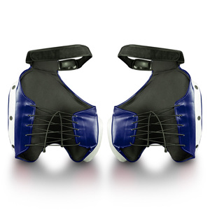 Protège-cuisses et protège-jambes en cuir de vachette durable et EVA/PVC/PU pour MMA, Muay Thai et Boxe – Équipement d'entraînement de protection - Product Image 2