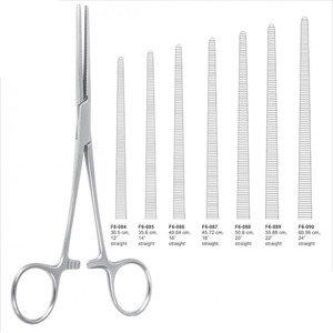 Nuevas Pinzas Pean de Acero Inoxidable, Rectas y Curvas con Mordazas Dentadas para Sujetar Vasos Sanguíneos y Tejidos - Product Image 6