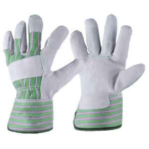 Guantes de Seguridad de Cuero Vacuno de Alta Resistencia, con Puño Reforzado, Certificación CE, Resistentes a la Abrasión, para Jardinería - Product Image 3