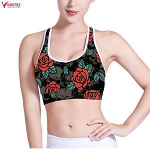 Venta Directa de Fábrica, Top Deportivo de Cintura Alta para Mujer, Producto de Moda, Ropa Deportiva para Entrenamiento, Sujetador Deportivo para Mujer, Color Sólido, Nailon - Product Image 4