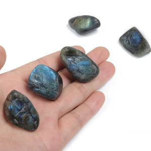 Piedra de Labradorita Natural de Alta Calidad al por Mayor, con Destellos Intensos, para Sanación - Product Image 1