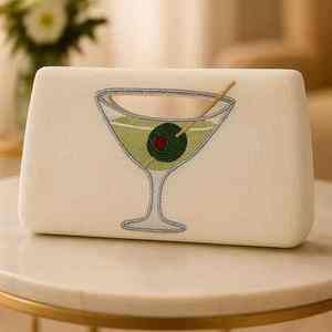 Bolsos de Mano Artesanales de Lujo de la India, Forma de Baguette, Hechos a Mano, con Cuentas de Vidrio Multicolores, Bolsos de Mano Casuales y Duraderos, Bolsos Promocionales - Product Image 3