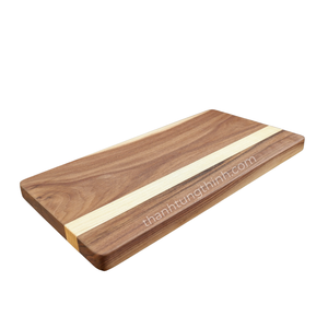 Planche à découper en bois de forme rectangulaire, épaisseur 2,0 cm, écologique et non toxique, compatible lave-vaisselle, en provenance du Vietnam pour les grossistes - Product Image 5