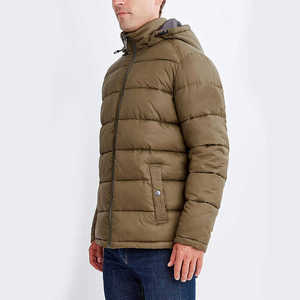 Stylish <b>Men's</b> Waterproof Hooded Puffer <b>Jacket</b> <b>Lightweight</b> Breathable Fabric for All-Day Comfort Custom Made OEM <b>Men</b> <b>Jacket</b> - Product Image 4