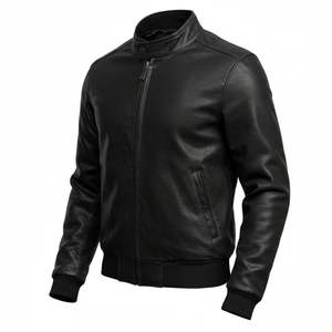 Veste d'hiver pour homme à bas prix, grande taille, style décontracté, en cuir véritable, fabriquée au Pakistan, en vente en ligne - Product Image 1