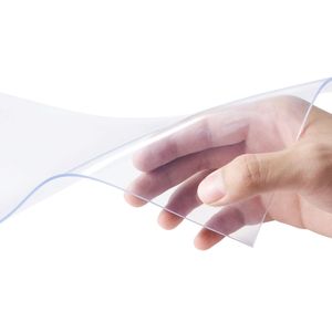 Tenda a strisce in PVC trasparente, lunghezza 150 piedi x larghezza 8, per porte di celle frigorifere, magazzini logistici, rotolo sfuso, fai da te IT - Product Image 6