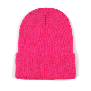 Gorros Deportivos Unisex para Adultos, Tejidos a Máquina, Casuales, para Otoño e Invierno, Cálidos, de Color Puro, Tejido con Hilo Neutro, 100% - Product Image 6