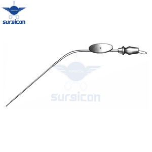 Tubo de Succión Baron Francés 3, Instrumento Quirúrgico de Succión Reutilizable de Acero Inoxidable para Microcirugía ORL y Cirugía Plástica - Product Image 4