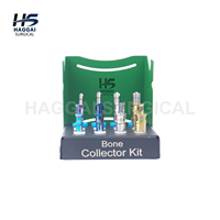 Kit de forage pour implant dentaire avec irrigation interne guidée, embouts, forets chirurgicaux revêtus de titane, instruments en acier inoxydable, CE