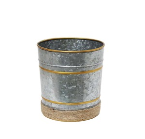 Premium Quality Decorative Iron <b>Pot</b> with Stylish Finish <b>for</b> Home Garden Floral Decoration - Product Image 4