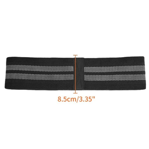 สายรัดสะโพกออกกำลังกาย Geo Brother Co Brussels Sports Booty Resistance Hip Loop Bands ทำจากยางลาเท็กซ์ เป็นมิตรกับสิ่งแวดล้อม มีระดับความหนัก/ปานกลาง/เบา สำหรับบริหารขาและสะโพก - Product Image 3