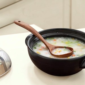 Wooden <b>Soup</b> Ladle | Long Handle Kitchen <b>Spoon</b> | Cooking Gift for Cooking <b>Soup</b> <b>Spoon</b> Ladle Wooden Serving <b>Spoon</b> Kitchen Gift - Product Image 3